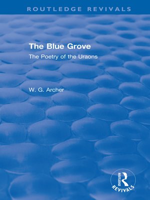 cover image of The Blue Grove